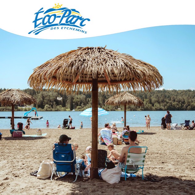 Image de Payez seulement 58 $ pour une passe familiale zone aquatique et plage, valeur de 94$